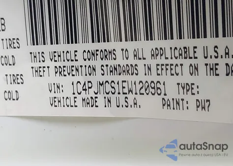 2014 Jeep Cherokee Latitude from USA, damaged, VIN 1C4PJMCS1EW120961